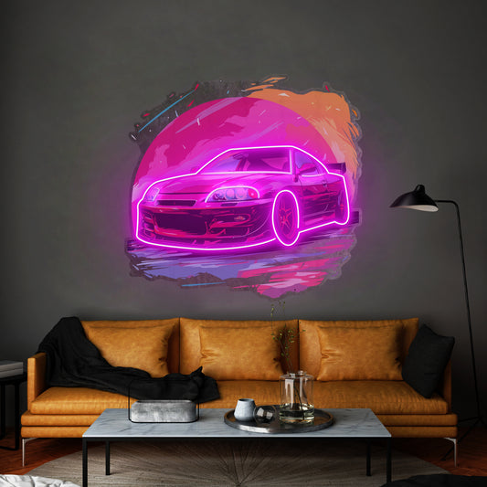 Colorful Car Led Neon Sign Light Custom Led Signs