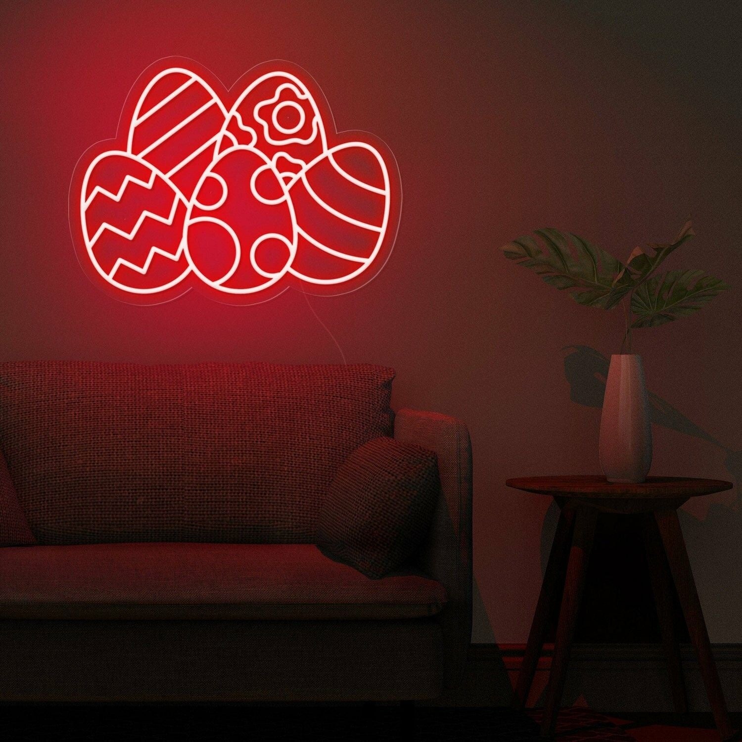 Colorful Eggs Easter Neon Sign For Home Storefront | Shineneon