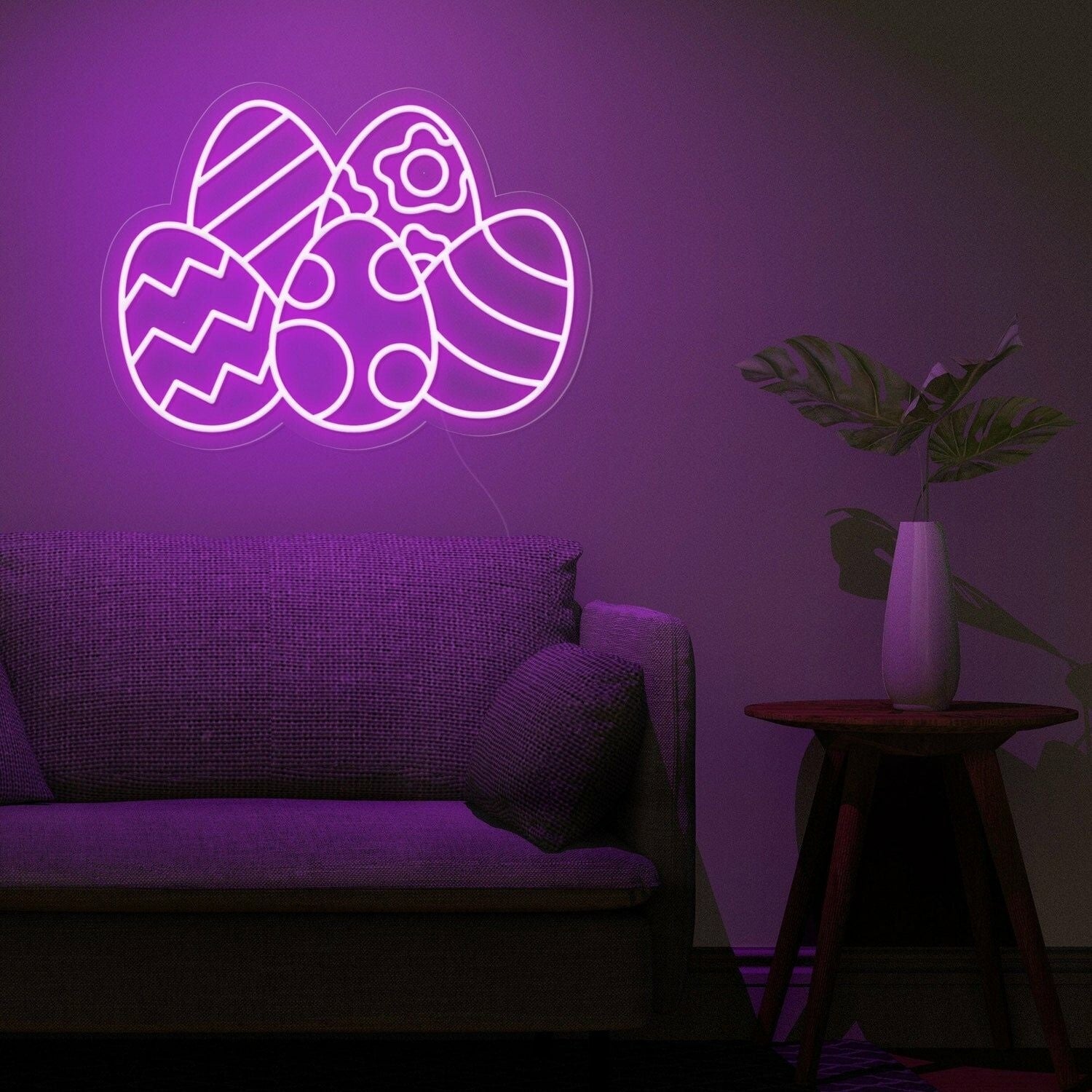 Colorful Eggs Easter Neon Sign For Home Storefront | Shineneon