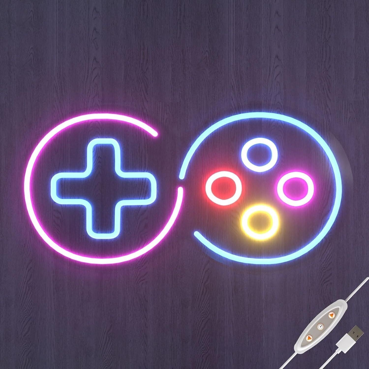 Colorful Game Console Buttons Neon Sign | Shineneon