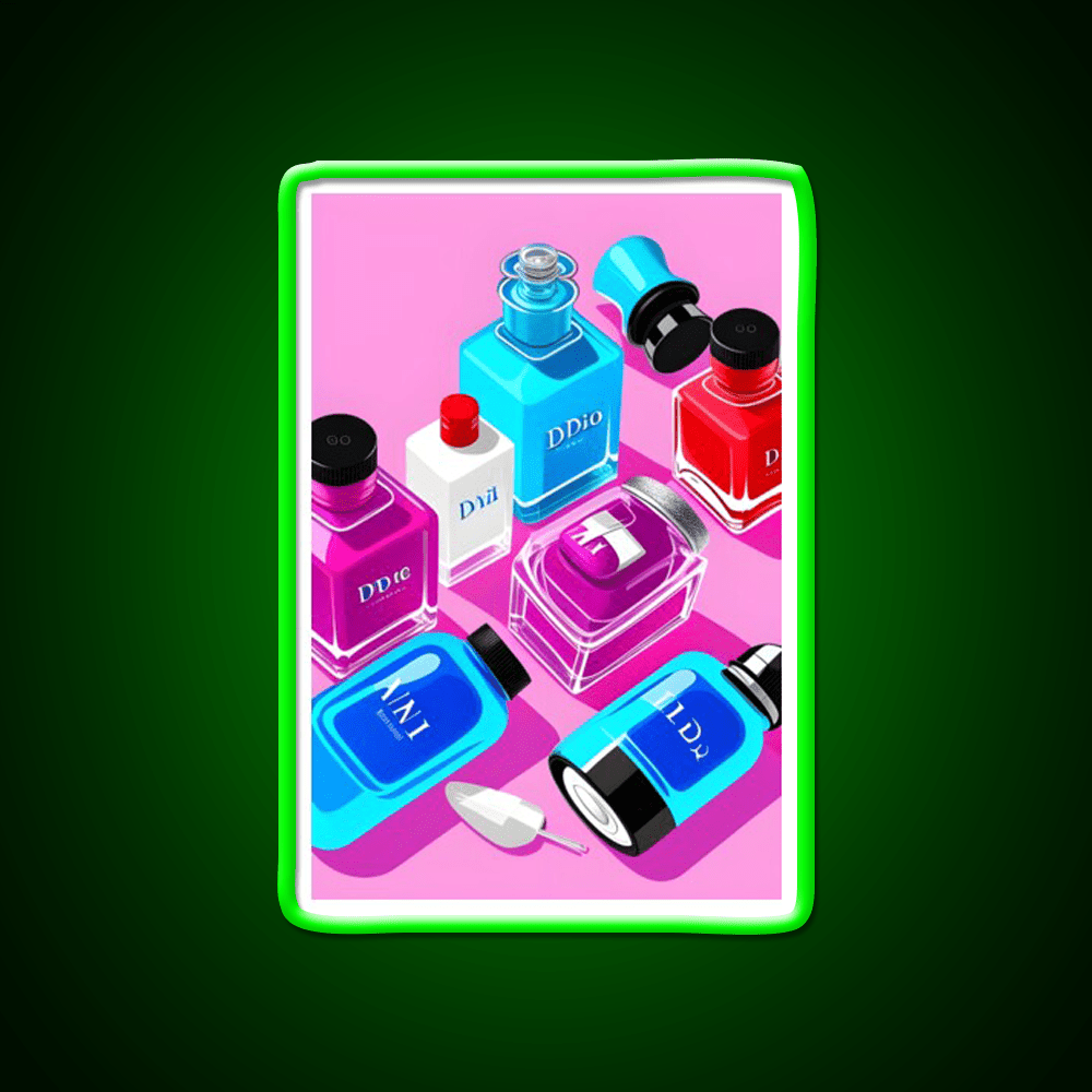 Colorful Nail Salon Dream Nail Art Lovers Nail Salon Led Neon Sign Rgb Color - Shineneon