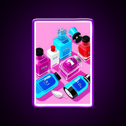 Colorful Nail Salon Dream Nail Art Lovers Nail Salon Led Neon Sign Rgb Color - Shineneon