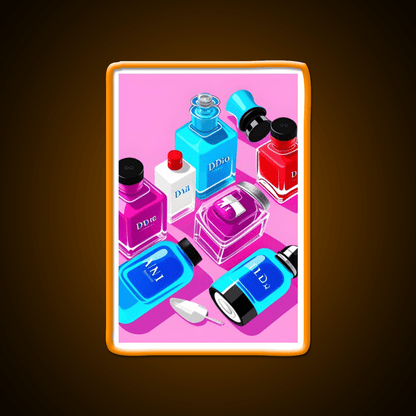 Colorful Nail Salon Dream Nail Art Lovers Nail Salon Led Neon Sign Rgb Color - Shineneon