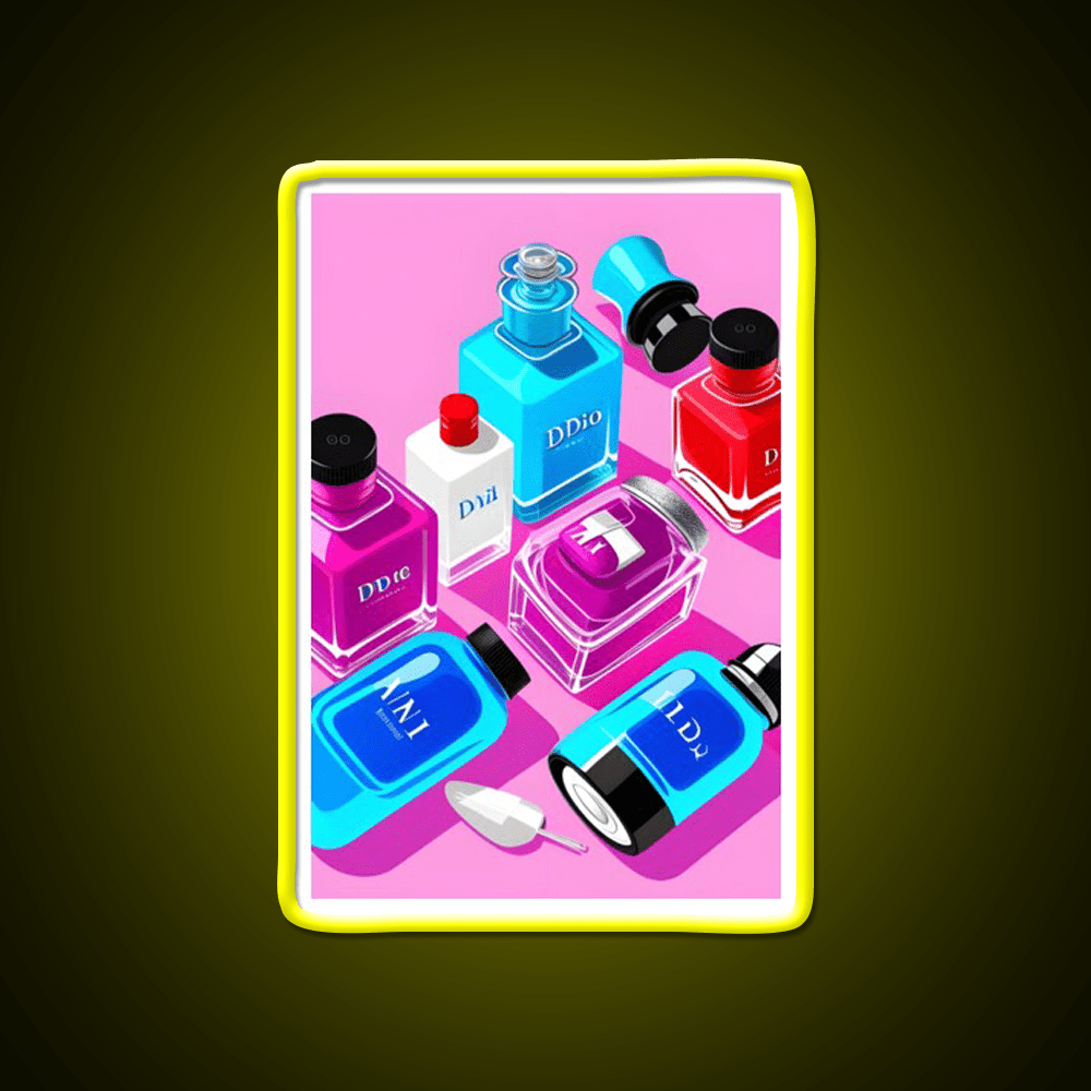 Colorful Nail Salon Dream Nail Art Lovers Nail Salon Led Neon Sign Rgb Color - Shineneon