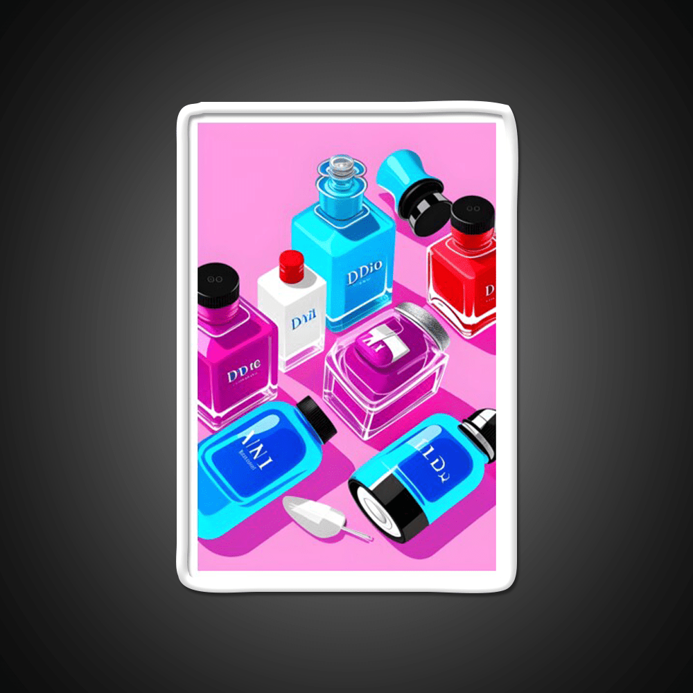 Colorful Nail Salon Dream Nail Art Lovers Nail Salon Led Neon Sign Rgb Color - Shineneon