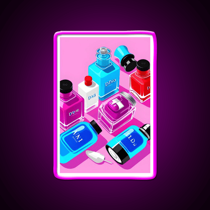 Colorful Nail Salon Dream Nail Art Lovers Nail Salon Led Neon Sign Rgb Color - Shineneon