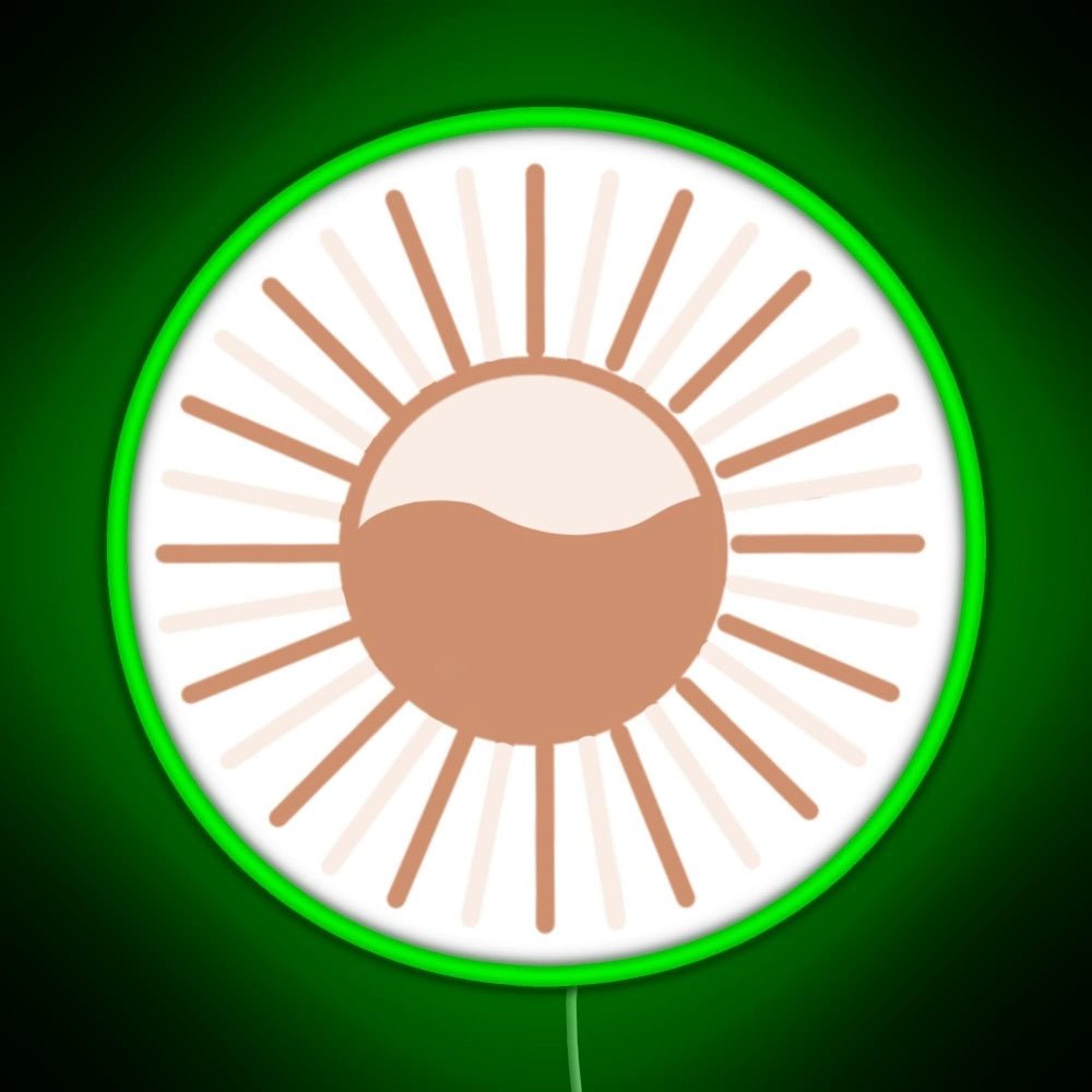 Colorful Sun Rgb Neon Sign - Shineneon