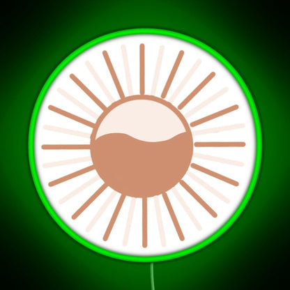 Colorful Sun Rgb Neon Sign - Shineneon