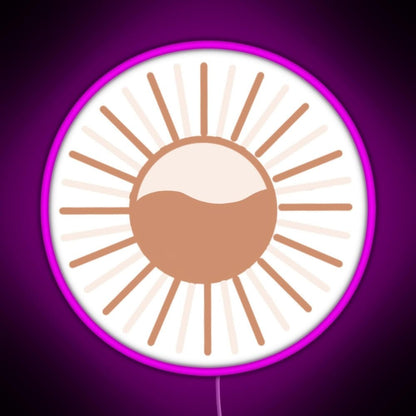 Colorful Sun Rgb Neon Sign - Shineneon