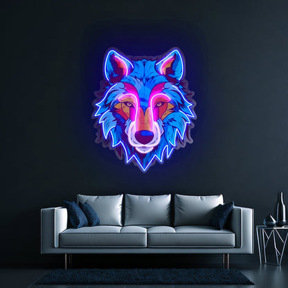 Colorful Wolf Led Neon Sign Light Custom Led Signs - Shineneon
