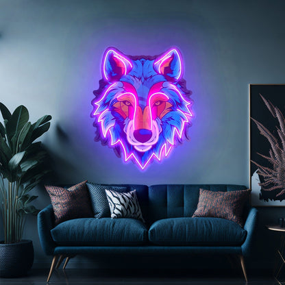 Colorful Wolf Led Neon Sign Light Custom Led Signs - Shineneon