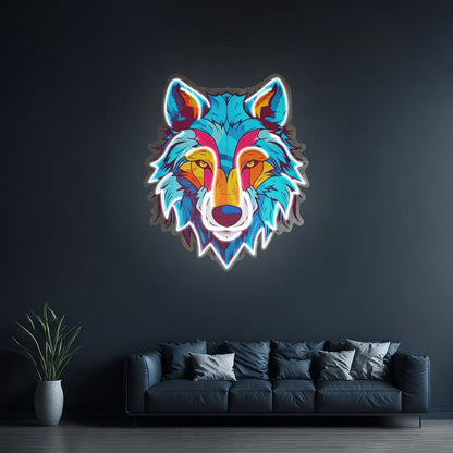 Colorful Wolf Led Neon Sign Light Custom Led Signs - Shineneon