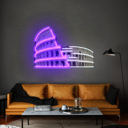 Colosseum Custom Led Signs Artwork For Sale - Shineneon