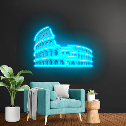 Colosseum Custom Led Signs Artwork For Sale - Shineneon