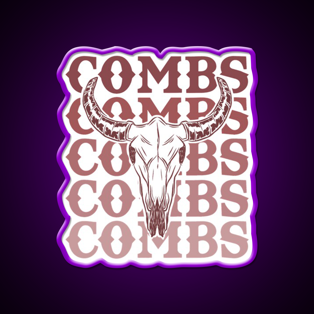 Combs Crazy Bullhead Beer Bar Decor Led Neon Sign Rgb Color - LED neon sign view 9