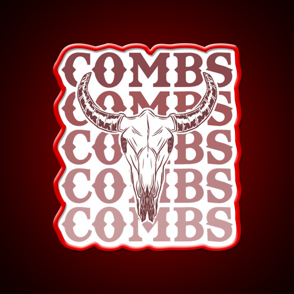 Combs Crazy Bullhead Beer Bar Decor Led Neon Sign Rgb Color - LED neon sign view 10