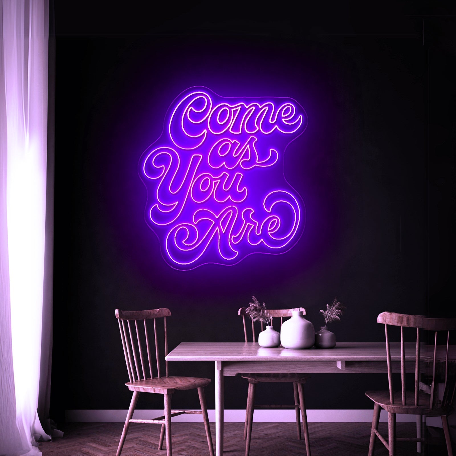 Come As You Are Aesthetic Neon Signs - Shineneon