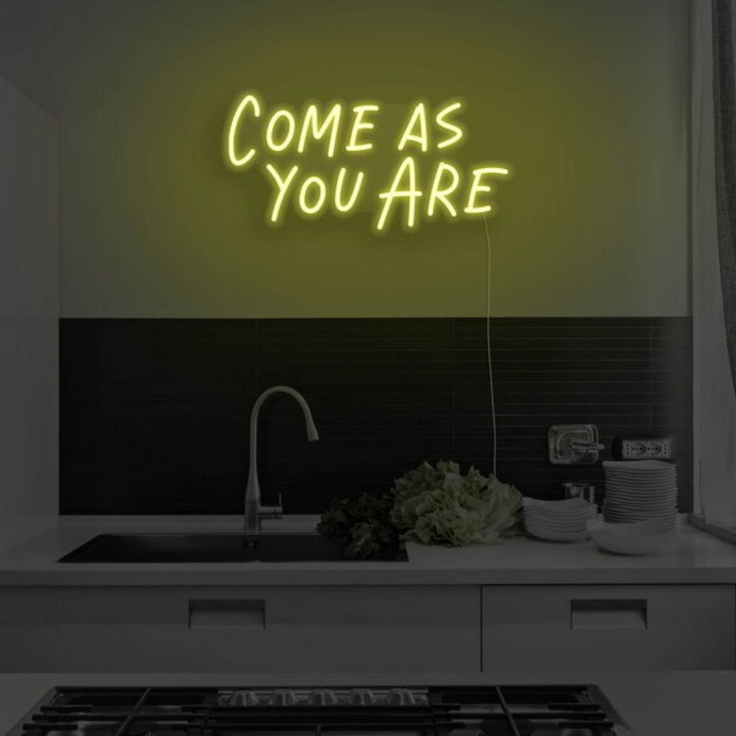 Come As You Are Led Neon Sign For Welcoming - Shineneon