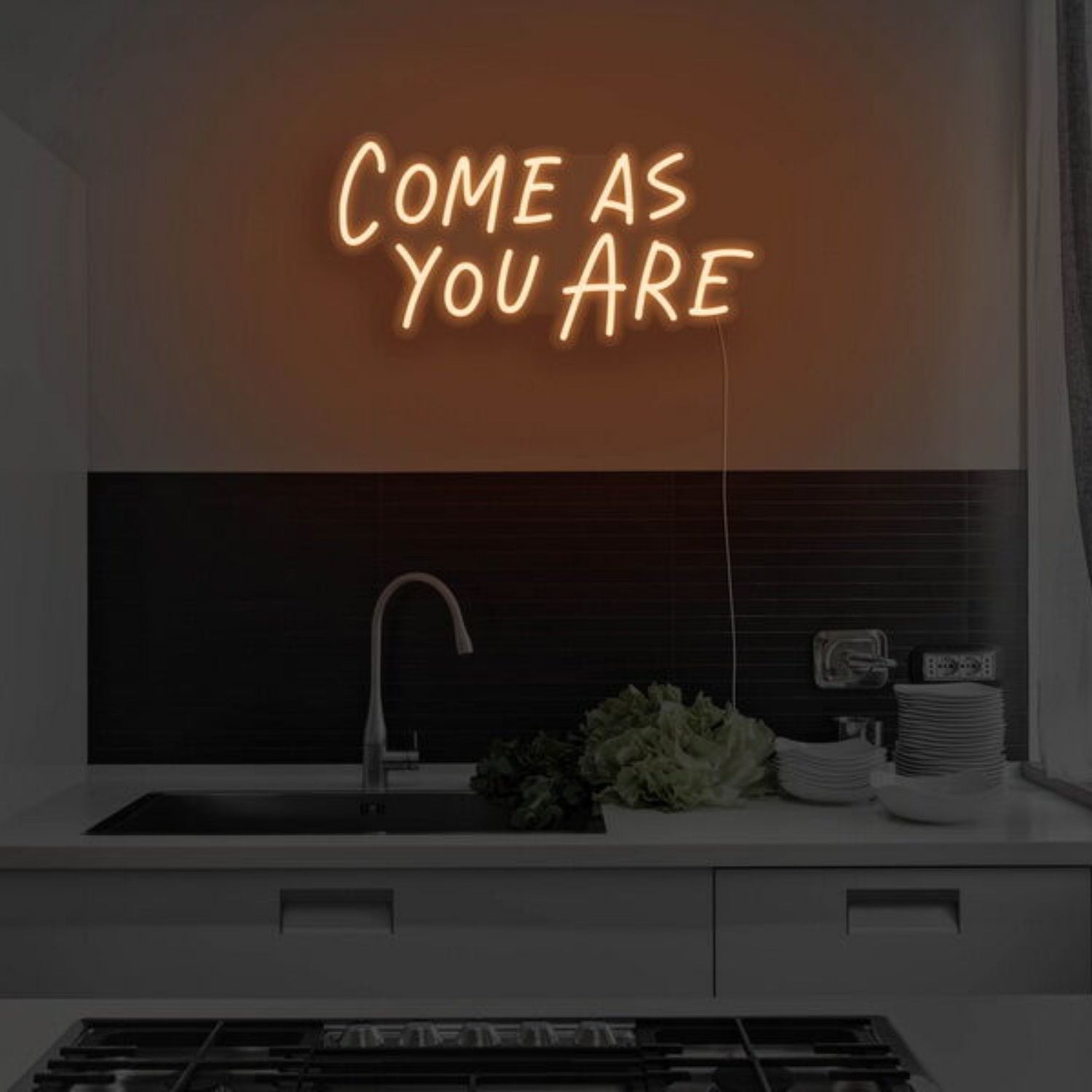Come As You Are Led Neon Sign For Welcoming - Shineneon