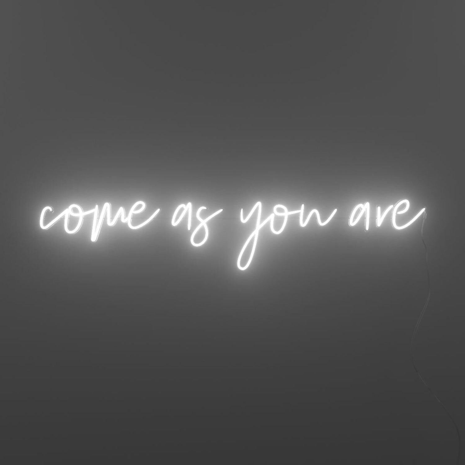 Come As You Are Neon Sign For Welcoming And Inclusive Spaces | Shineneon