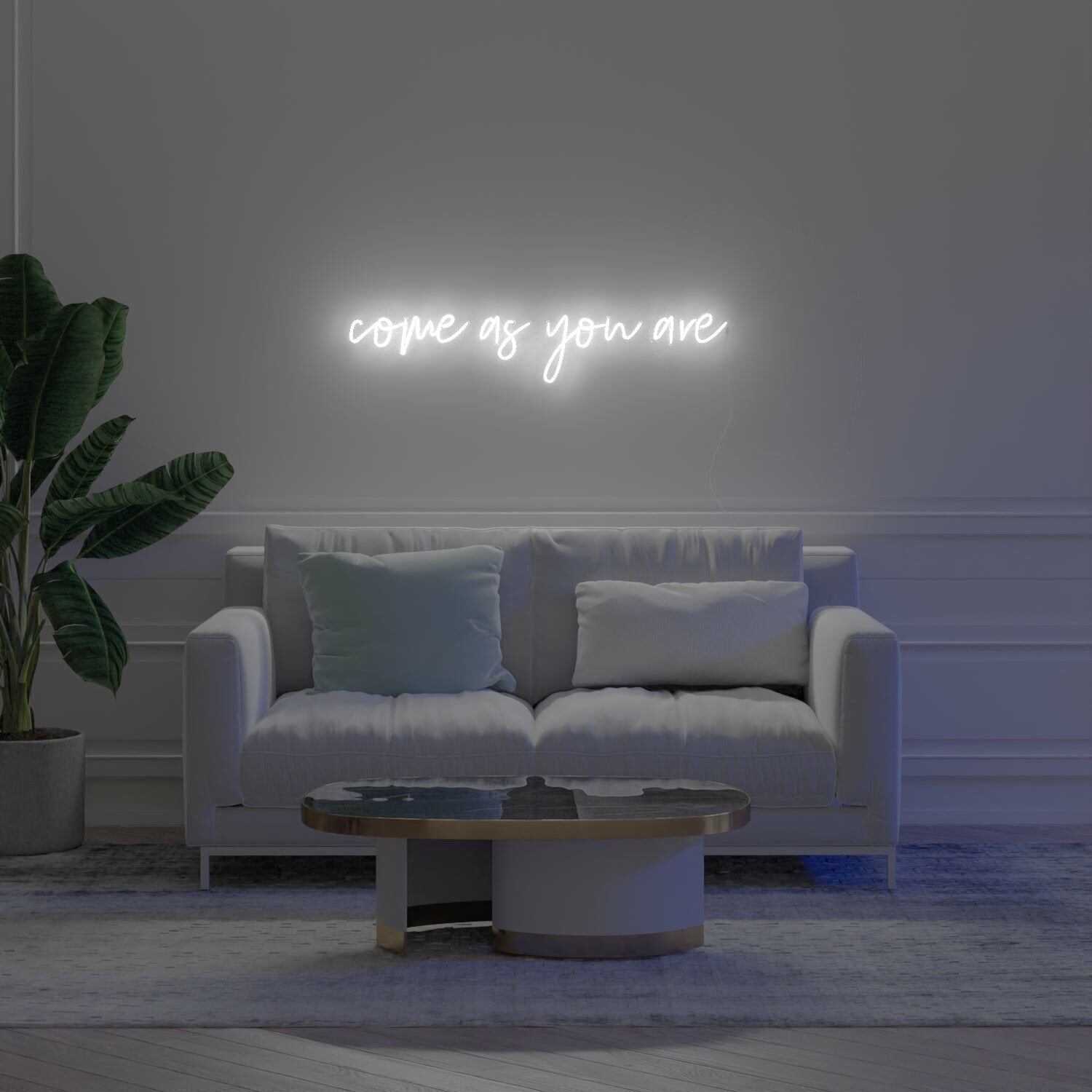 Come As You Are Neon Sign For Welcoming And Inclusive Spaces | Shineneon