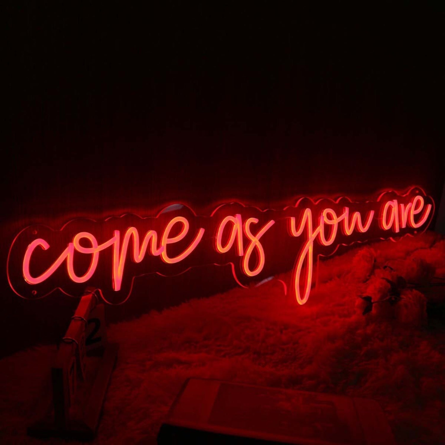 Come As You Are Red Led Neon Sign - Shineneon