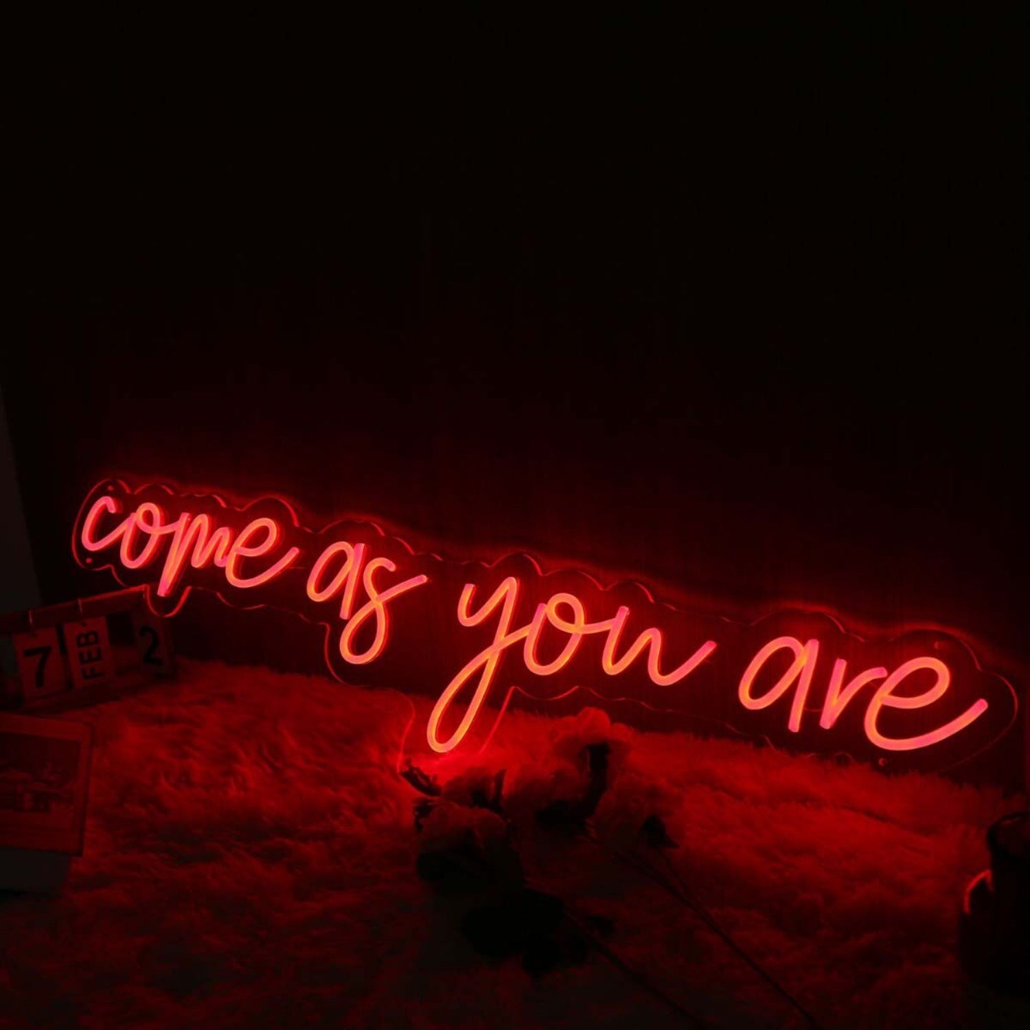 Come As You Are Red Led Neon Sign - Shineneon