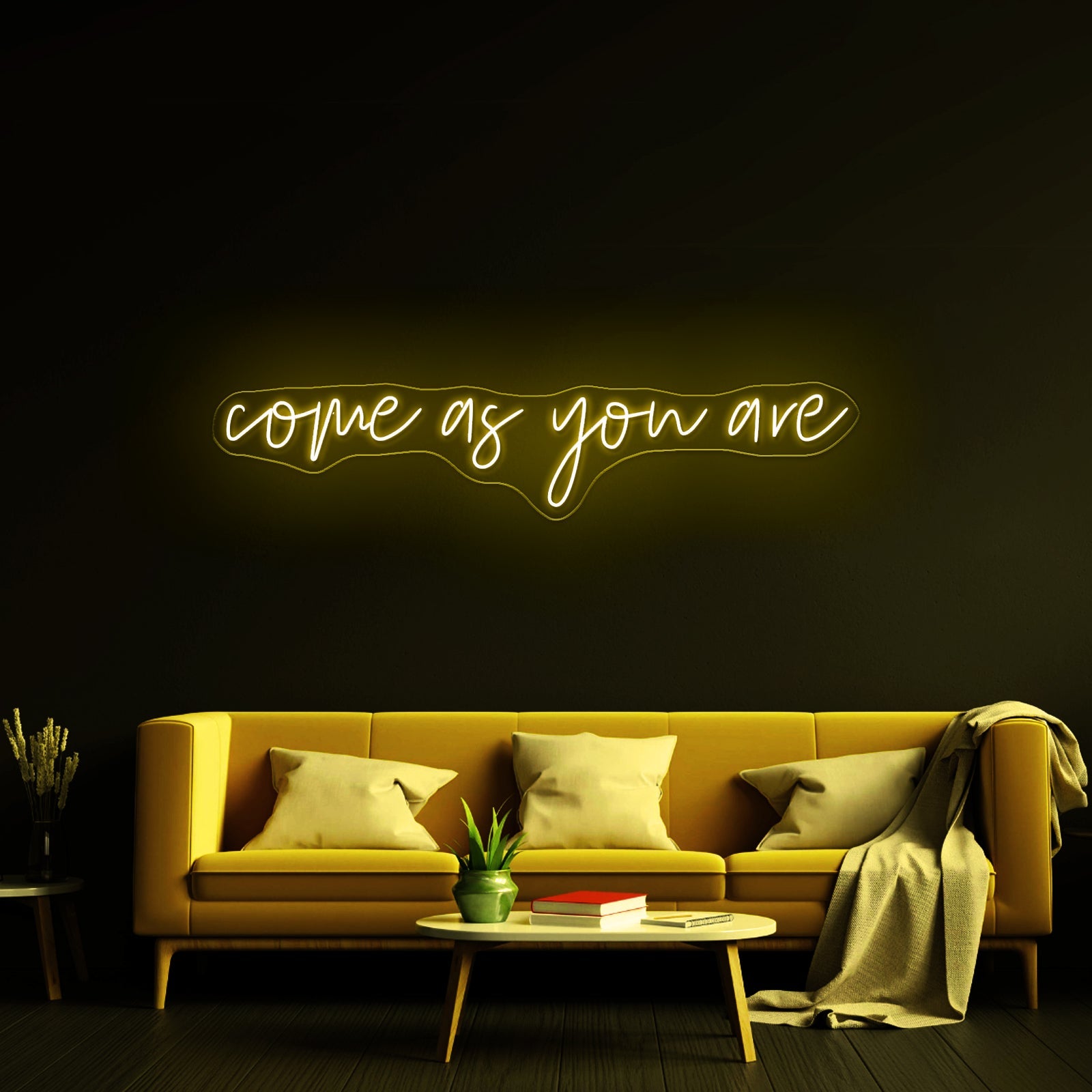 Come As You Are Wall Art Led Neon Sign - Shineneon