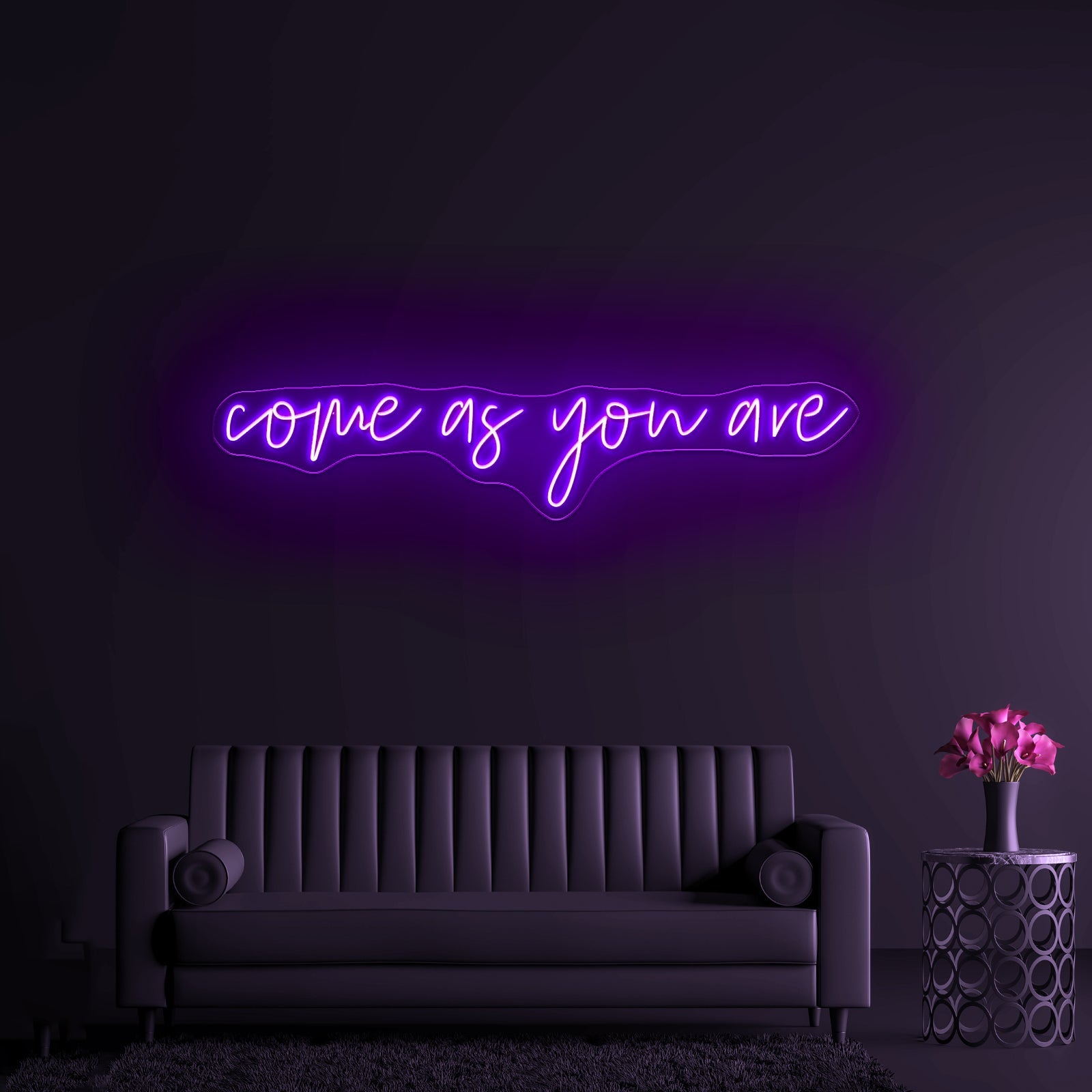 Come As You Are Wall Art Led Neon Sign - Shineneon