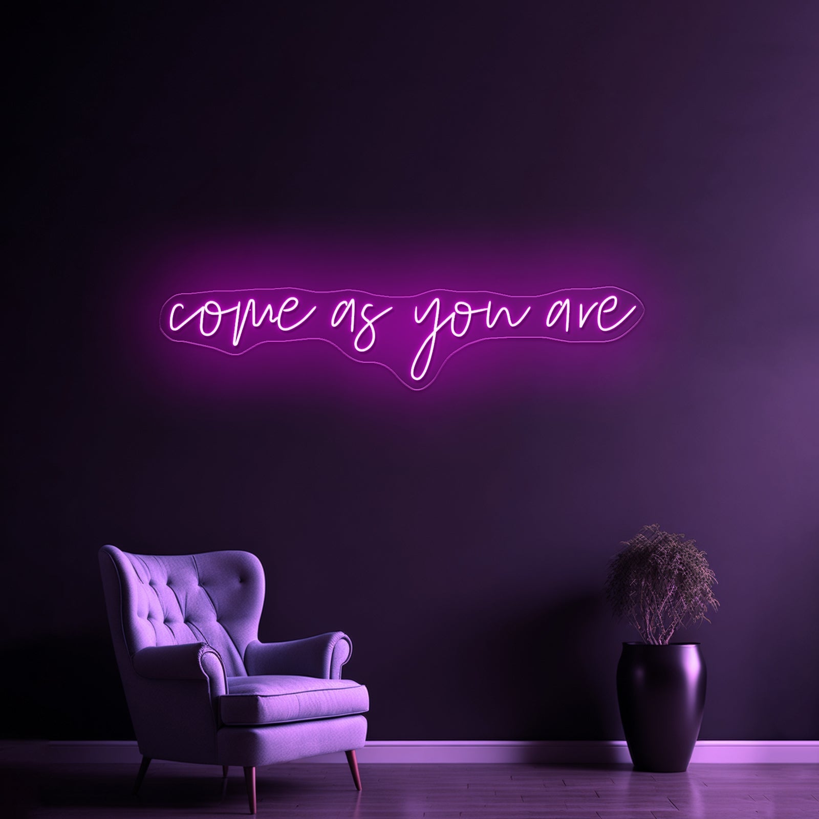 Come As You Are Wall Art Led Neon Sign - Shineneon