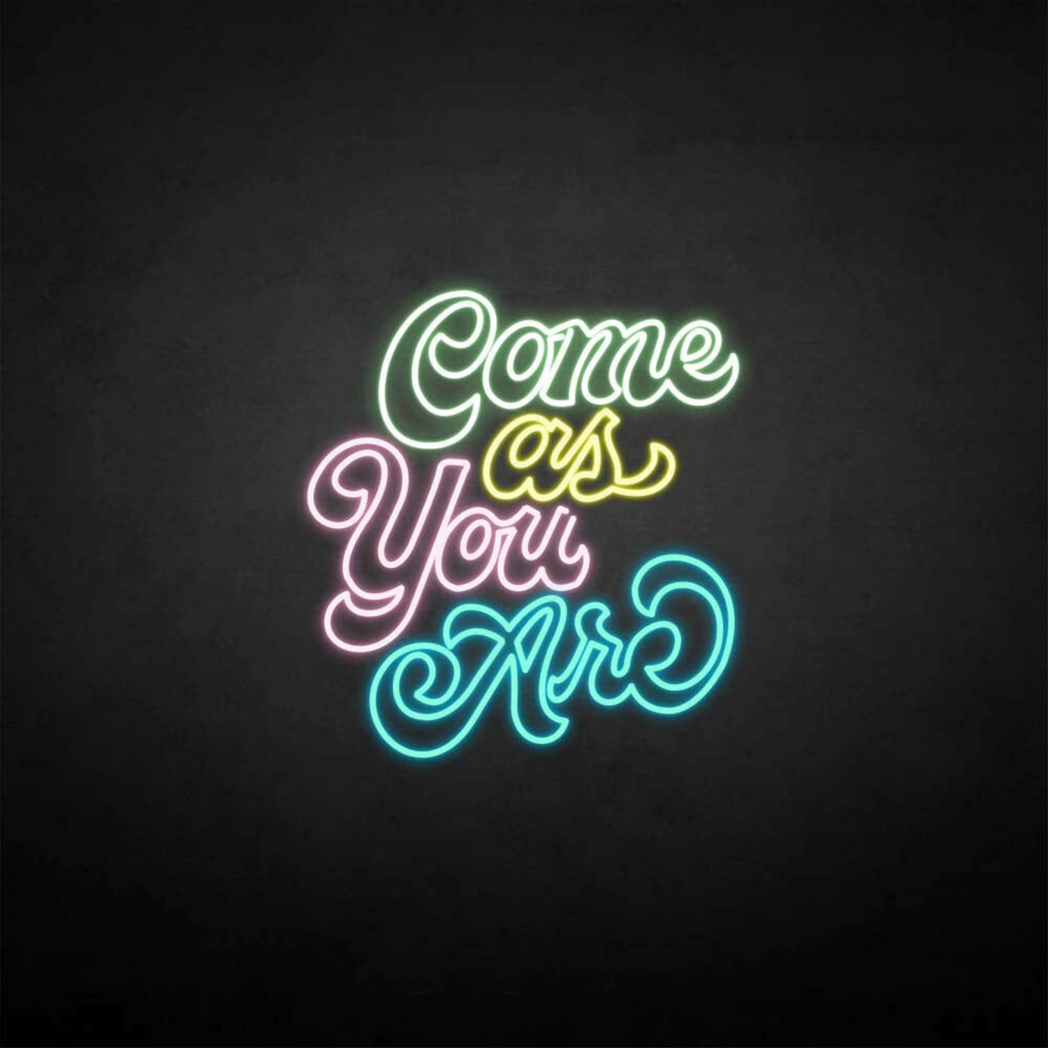 Come As You Are3 Neon Sign | Shineneon