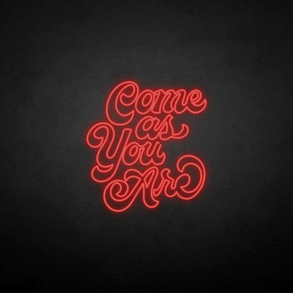Come As You Are3 Neon Sign | Shineneon