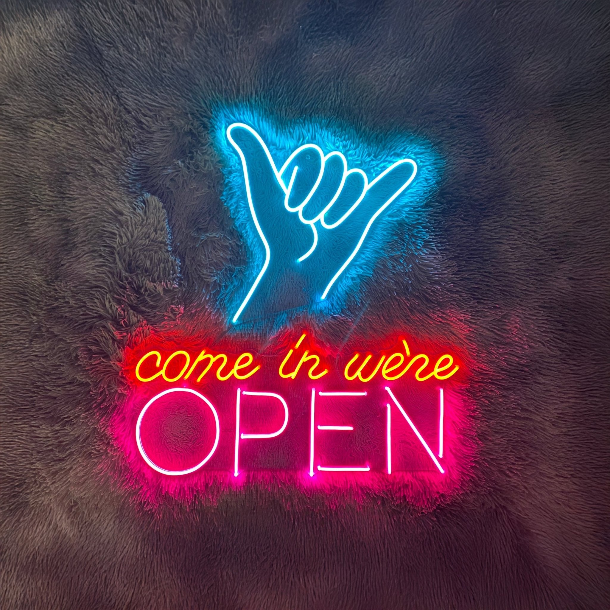 Come In Were Open Led Sign - Shineneon