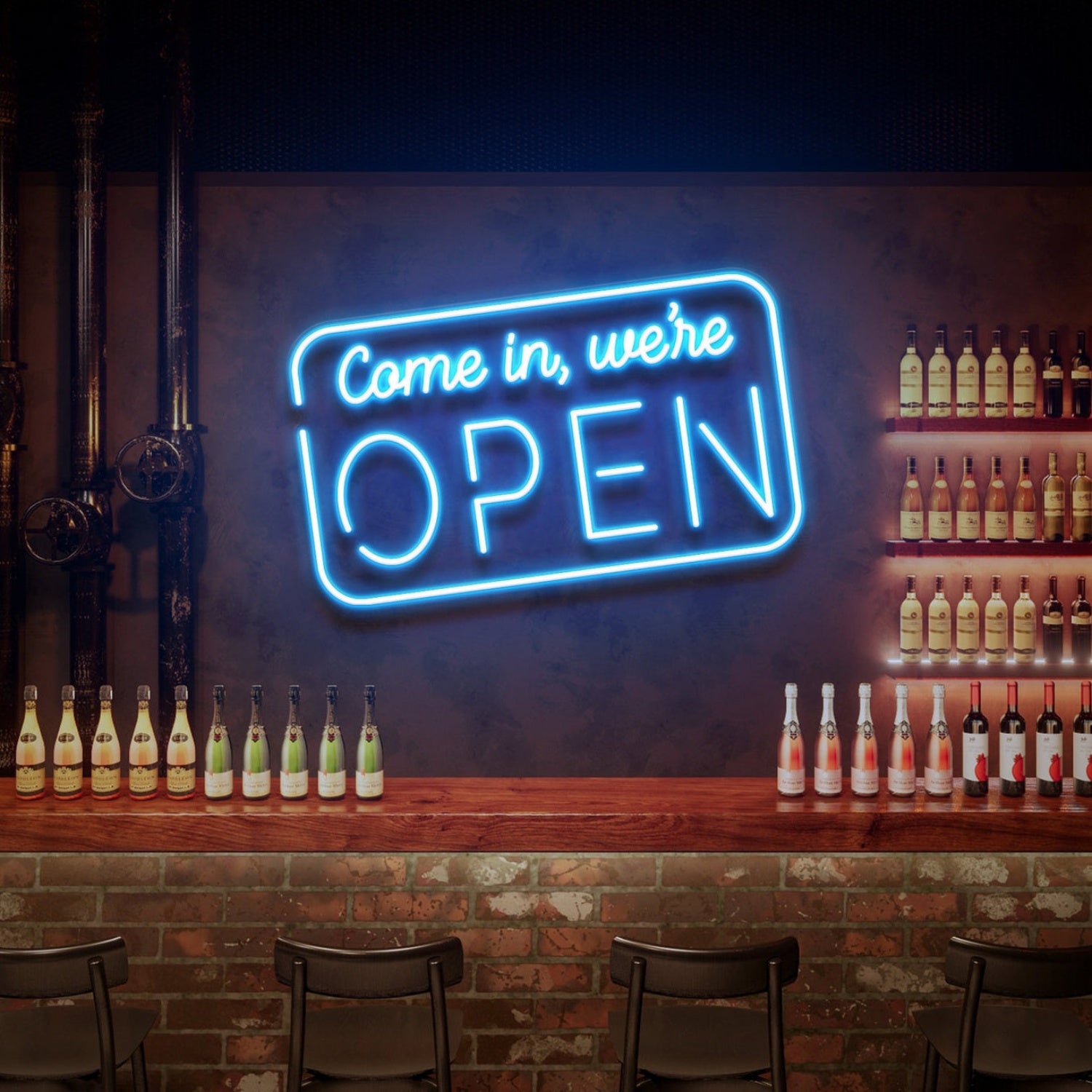 Come In Were Open Neon Sign Business Decorations | Shineneon