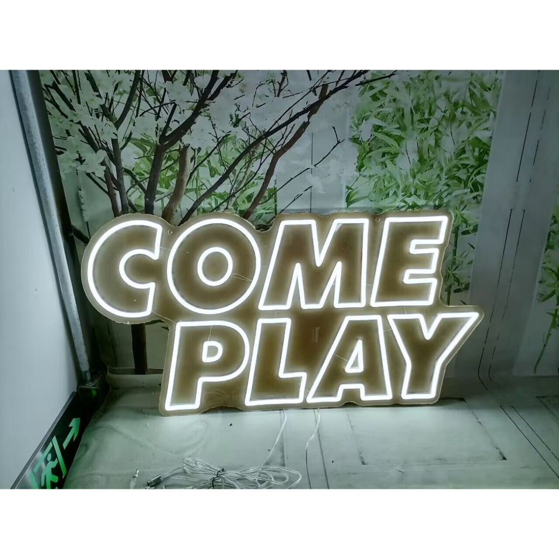 Come Play Led Sign Business Neon Sign