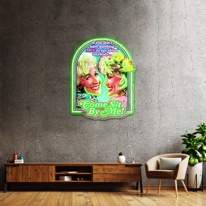 Come Sit By Me Artwork Business Led Sign - Shineneon