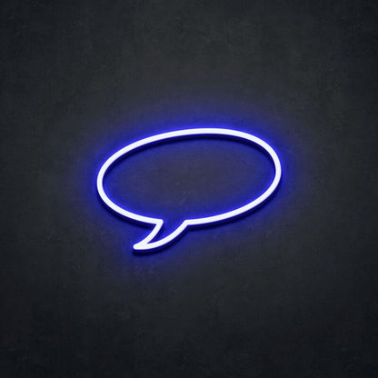 Comic Speech Bubble Led Neon Sign For Fun And Creative Decor - Shineneon