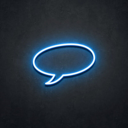 Comic Speech Bubble Led Neon Sign For Fun And Creative Decor - Shineneon
