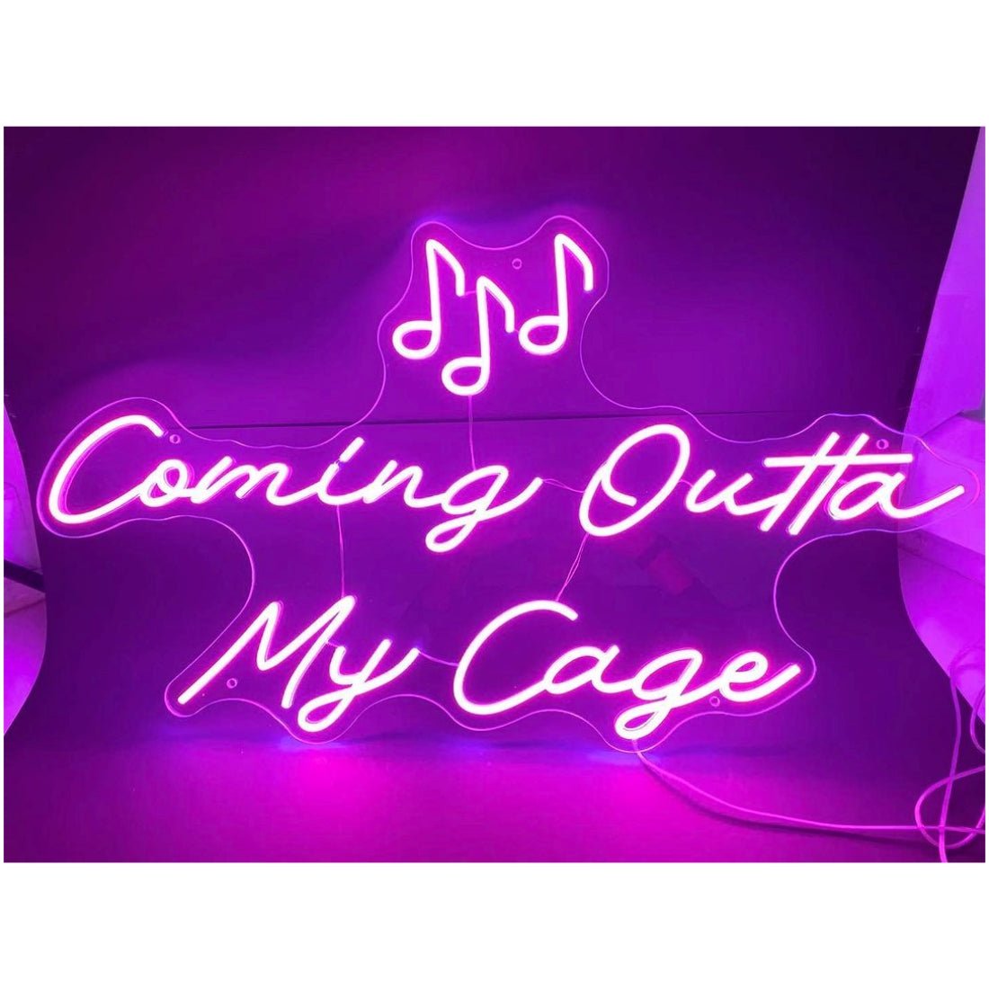 Coming Outta My Cage Song Led Sign Business Neon Sign - Shineneon