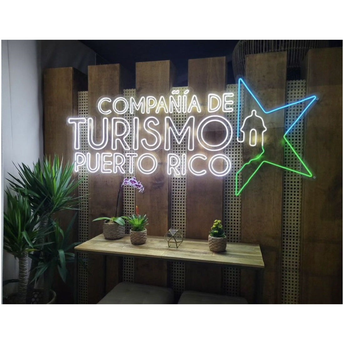 Compania De Turismo Puerto Rico Spanish Led Sign Business Neon Sign