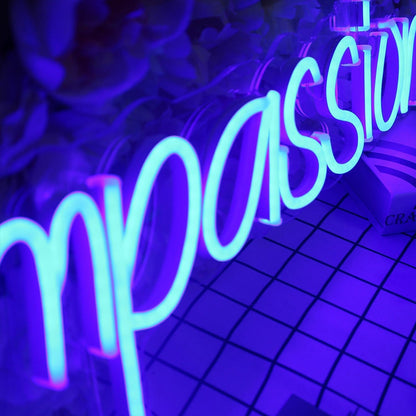 Compassion Led Neon Sign - Shineneon