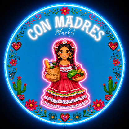Con Madres Market Custom LED Neon Sign - Shineneon