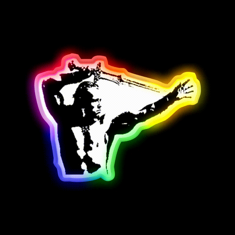 Conan Gym Fitness Led Neon Sign Rgb Color