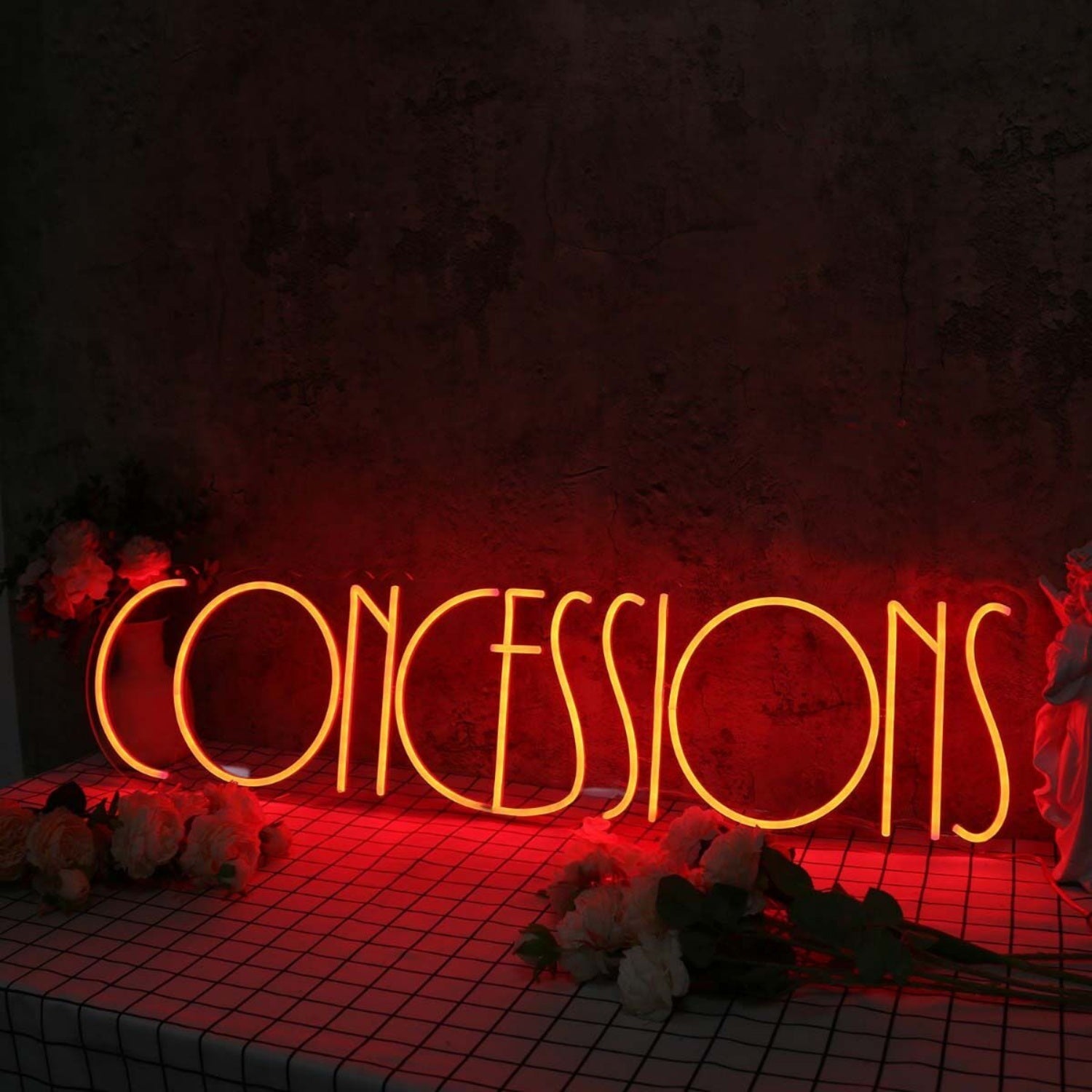 Concessions Red Led Neon Sign - Shineneon