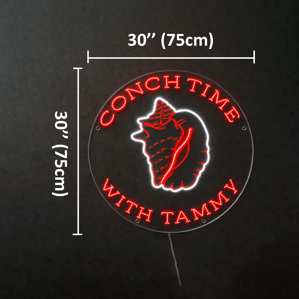 CONCHTIME WITH TAMMY! Custom LED Neon Sign - Shineneon