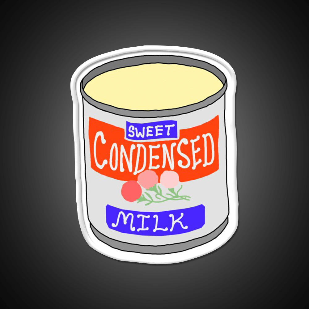 Condensed Milk Snack Food Led Neon Sign Rgb Color - Shineneon