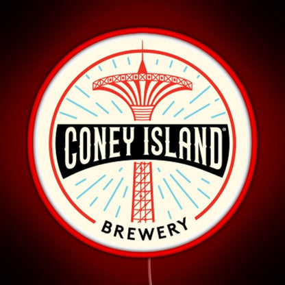 Coney Island Brewery Rgb Led Neon Sign Pop Wall Art - Shineneon