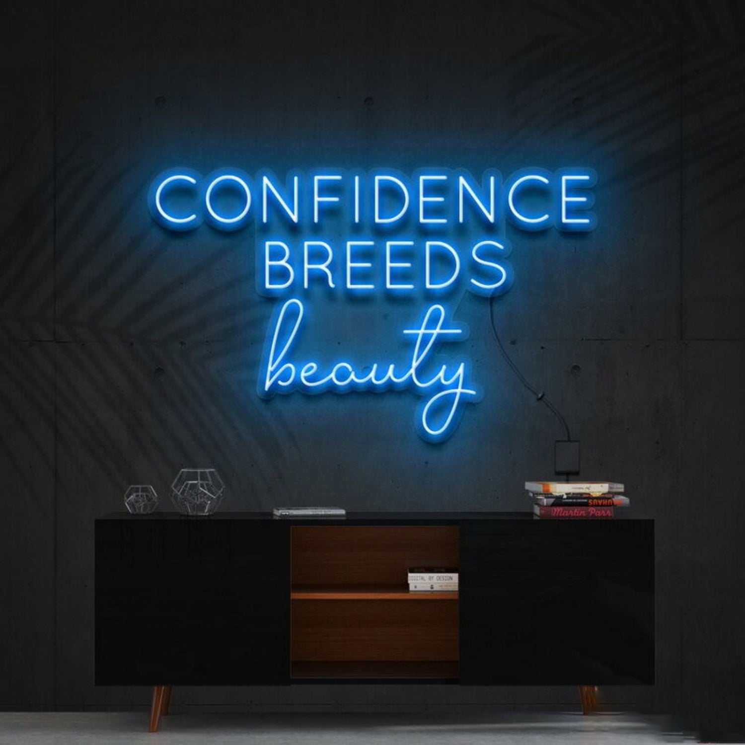 Confidence Breeds Beauty Led Neon Sign Beauty Spaces - Shineneon