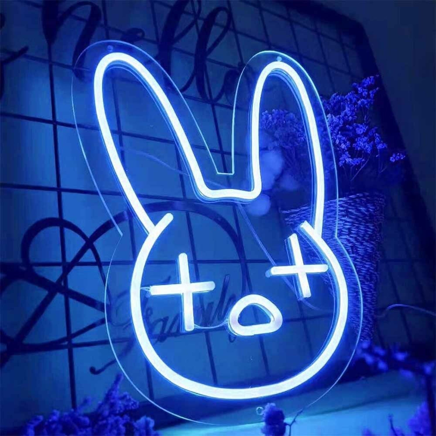 Confused Bunny Animal Led Neon Sign - Shineneon