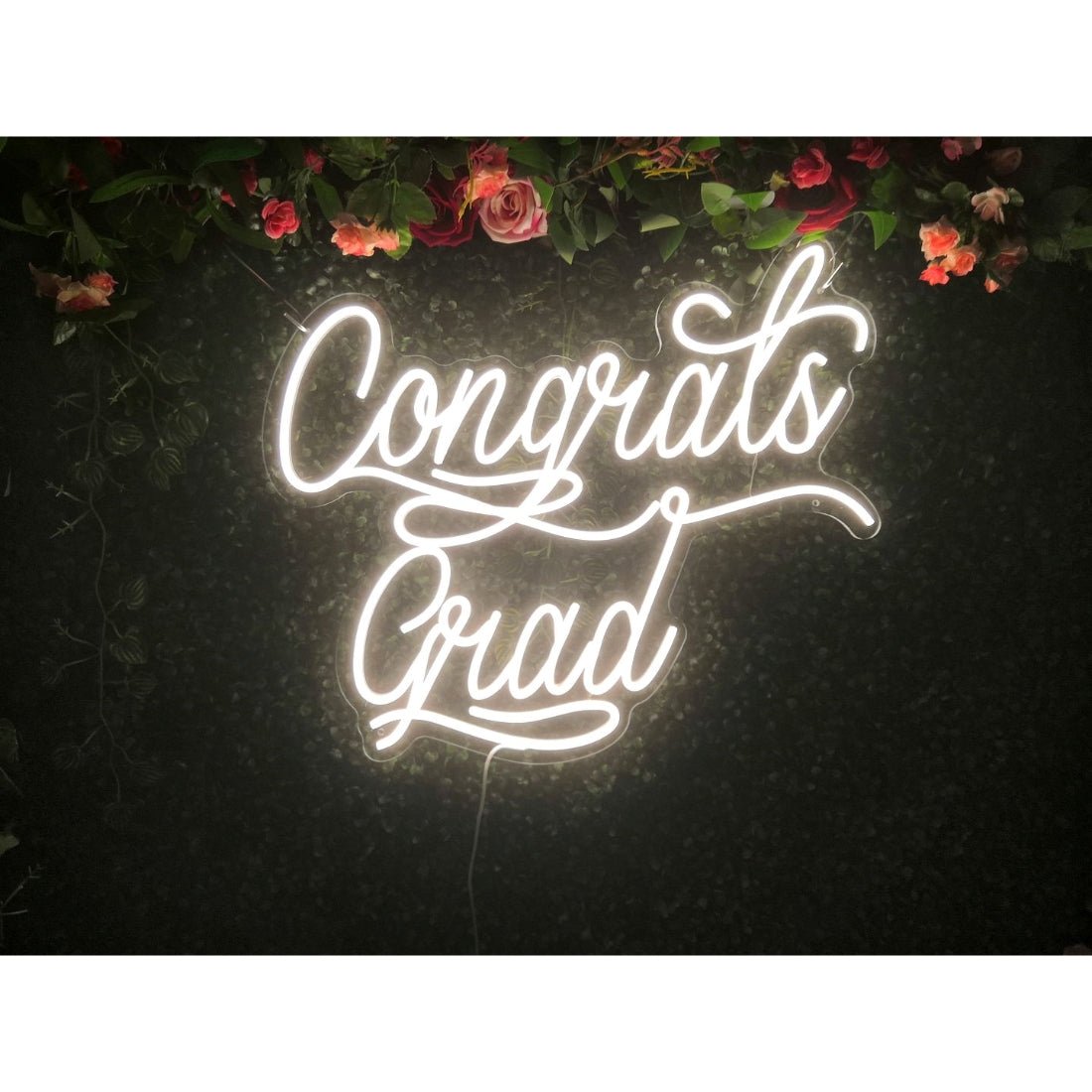 Congrats Grad Led Sign Business Neon Sign Wall Decor - Shineneon